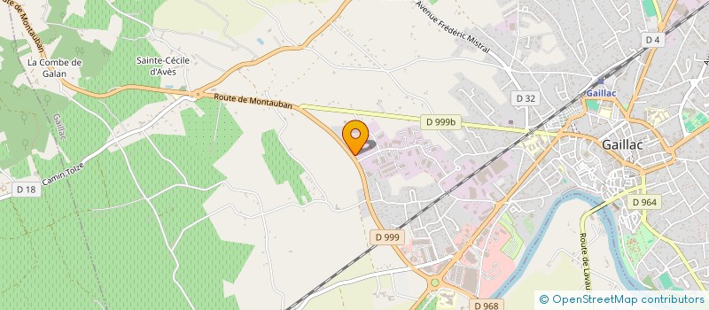 localisation de l'entreprise BLK à GAILLAC