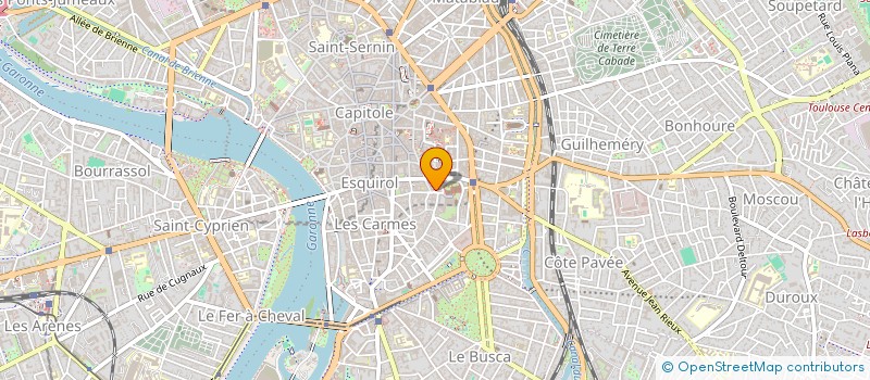 localisation de l'entreprise BLK ENTREPRISE BTP à TOULOUSE