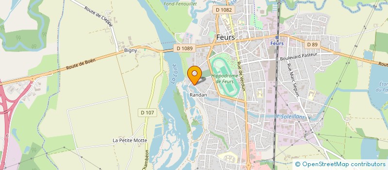 localisation de l'entreprise BLK RENOV  FEURS