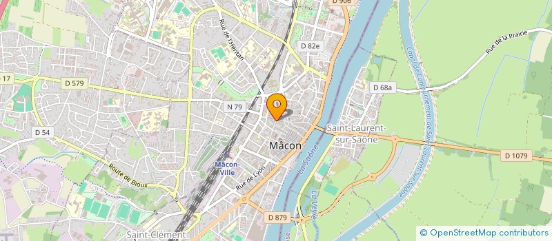 localisation de l'entreprise BLKS & CUINAT AVOCATS & ASSOCIES à MACON