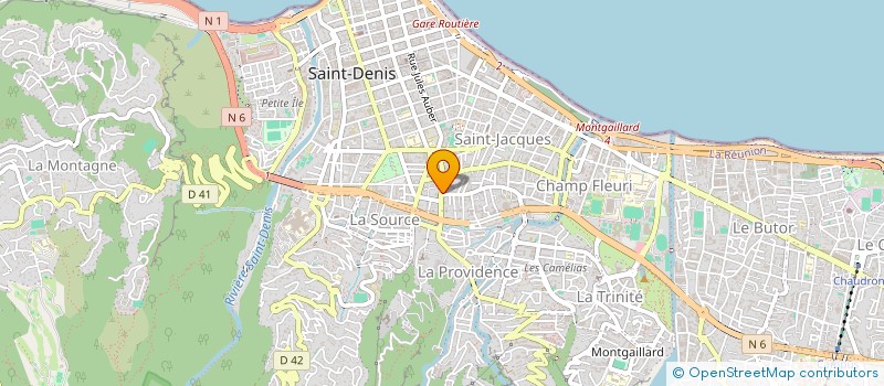 localisation de l'entreprise BLL FOOD AND SERVICES à SAINT-DENIS