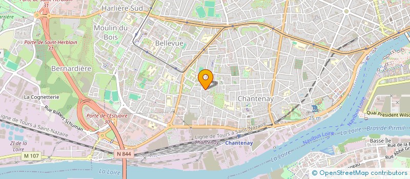 localisation de l'entreprise BLL INSTRUMENTS à NANTES
