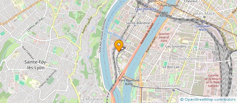 localisation de l'entreprise BLM  LYON