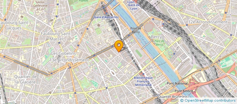 localisation de l'entreprise BLM  PARIS