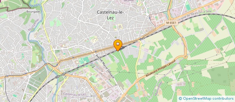 localisation de l'entreprise BLM à CASTELNAU-LE-LEZ