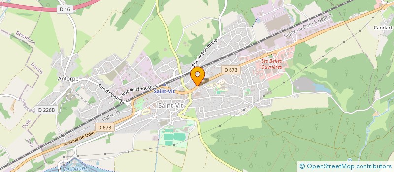 localisation de l'entreprise BLM  SAINT-VIT