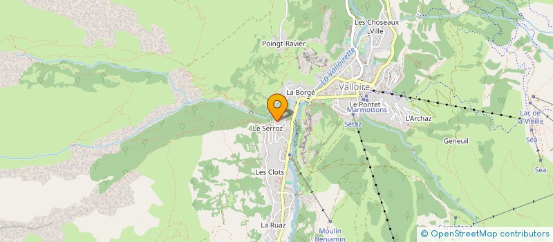 localisation de l'entreprise BLM  VALLOIRE