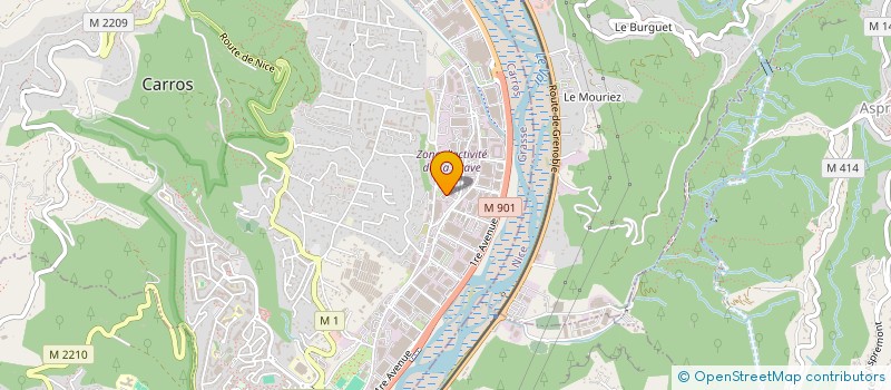 localisation de l'entreprise BLM à CARROS