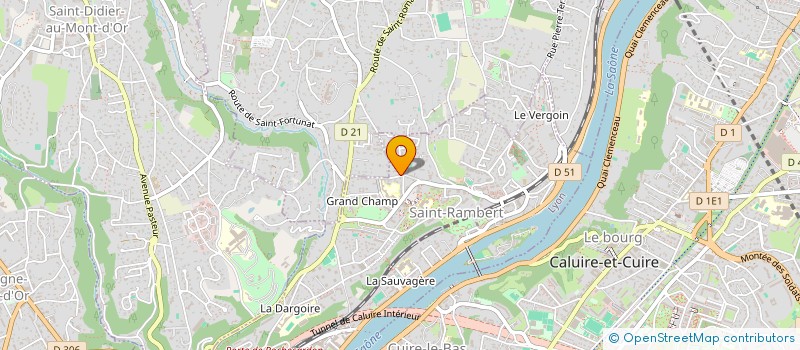 localisation de l'entreprise BLM  LYON