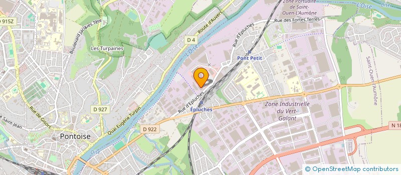 localisation de l'entreprise BLM  SAINT-OUEN-L'AUMONE