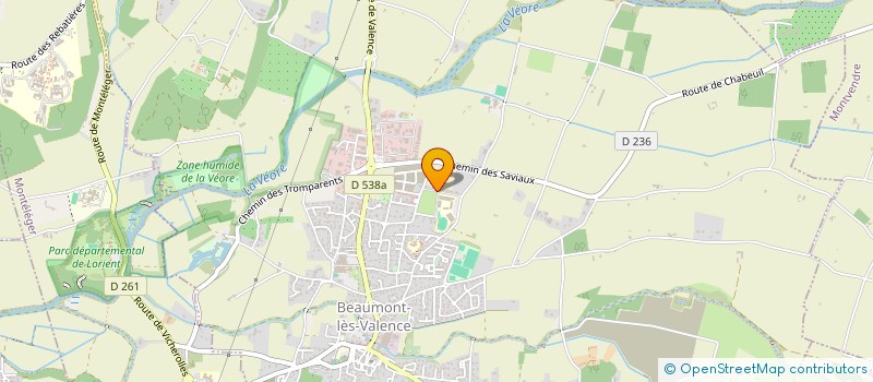 localisation de l'entreprise BLM à BEAUMONT-LES-VALENCE