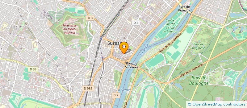 localisation de l'entreprise BLM à SURESNES