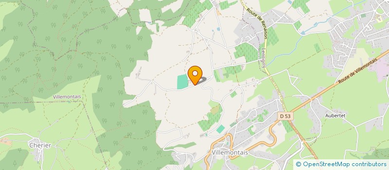 localisation de l'entreprise BLM  VILLEMONTAIS