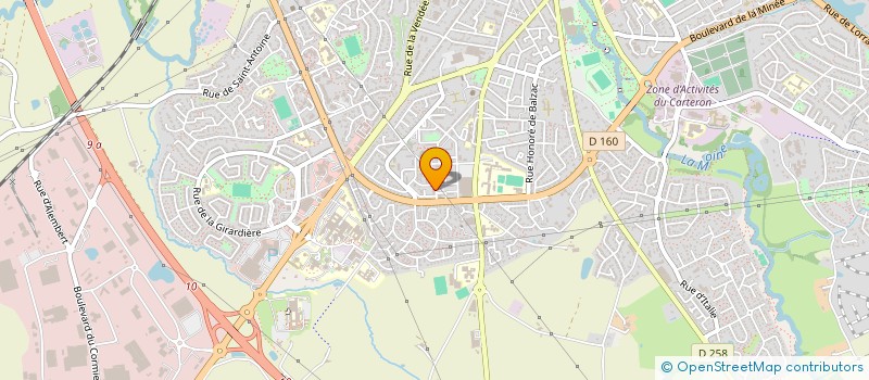 localisation de l'entreprise BLM AUTO NEGOCE à CHOLET