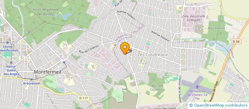 localisation de l'entreprise BLM CONSEIL à CHELLES