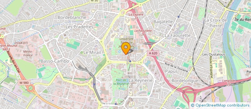 localisation de l'entreprise BLM - ELECTRICITE DOMOTIQUE à TOULOUSE