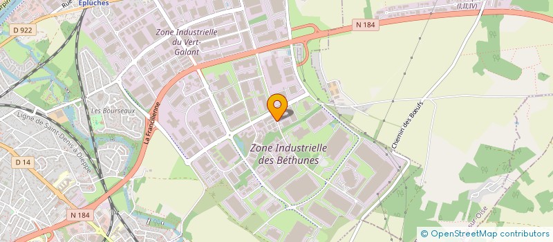 localisation de l'entreprise BLM HOLDING à SAINT-OUEN-L'AUMONE