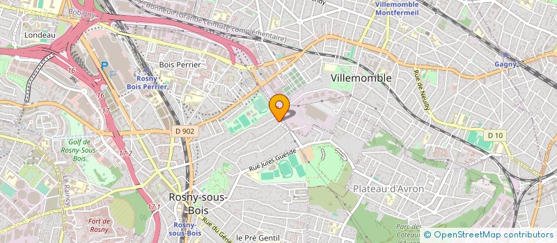 localisation de l'entreprise BLM IMPORT EXPORT à ROSNY SOUS BOIS