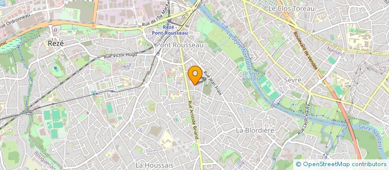 localisation de l'entreprise BLM INVESTISSEMENTS  REZE