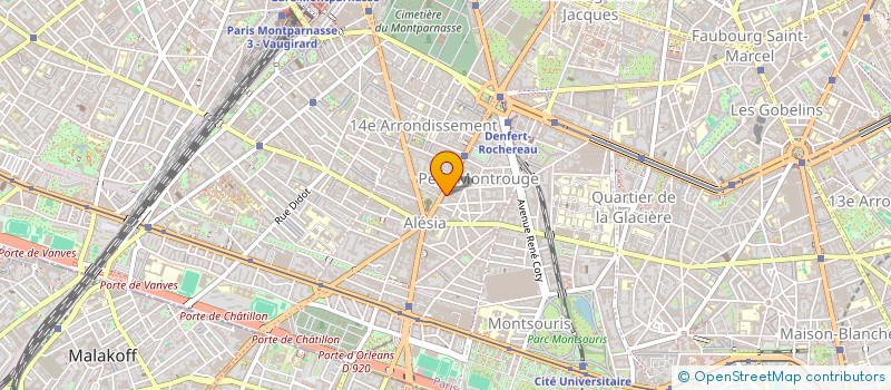 localisation de l'entreprise BLM OPTIQUE  PARIS