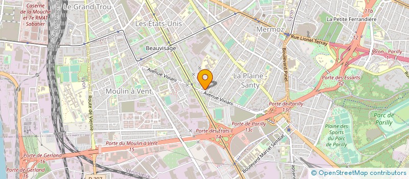 localisation de l'entreprise BLM PATRIMOINE  LYON