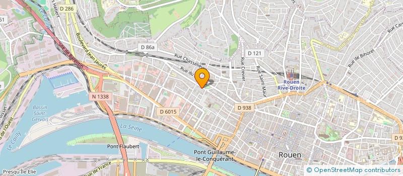 localisation de l'entreprise BLM PROMOTION à ROUEN