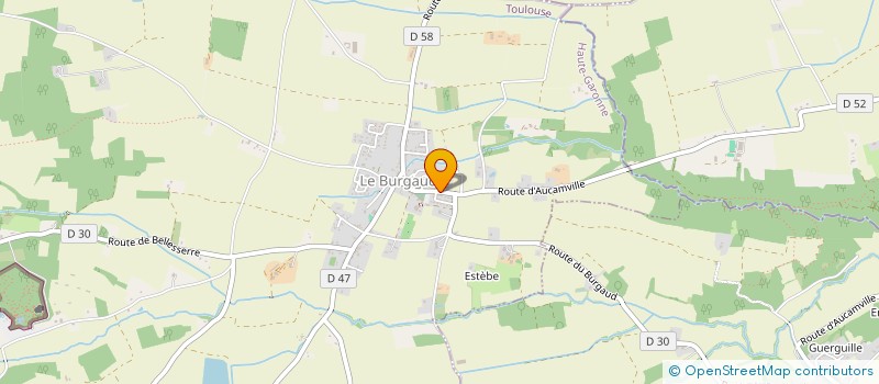 localisation de l'entreprise BLM RENOVATION MULTI-TRAVAUX  LE BURGAUD