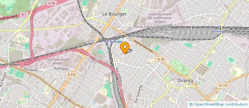 localisation de l'entreprise BLM SERVICES à DRANCY