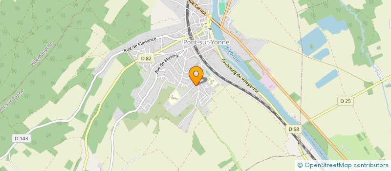 localisation de l'entreprise BLM STRONGMAN à PONT-SUR-YONNE