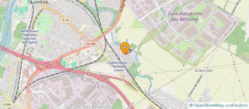 localisation de l'entreprise BLM2I à SAINT-OUEN-L'AUMONE