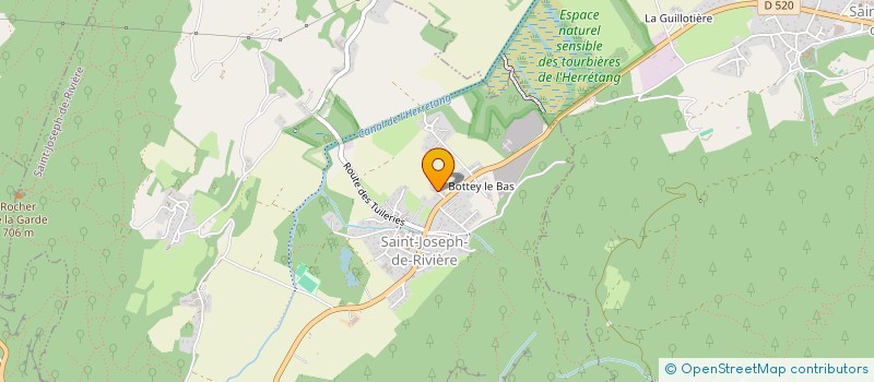 localisation de l'entreprise BLMA  SAINT-JOSEPH-DE-RIVIERE