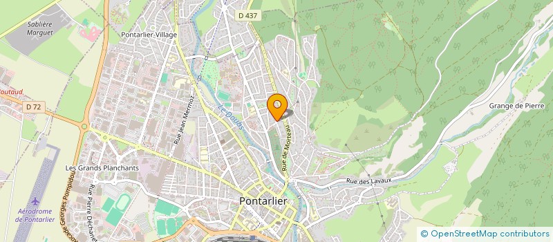 localisation de l'entreprise BLMA  PONTARLIER