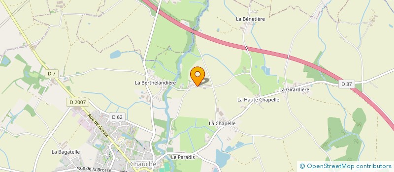 localisation de l'entreprise BLMC à CHAUCHE