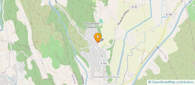 localisation de l'entreprise BLML à CORNILLON-CONFOUX