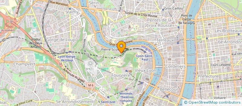 localisation de l'entreprise BLMN  LYON