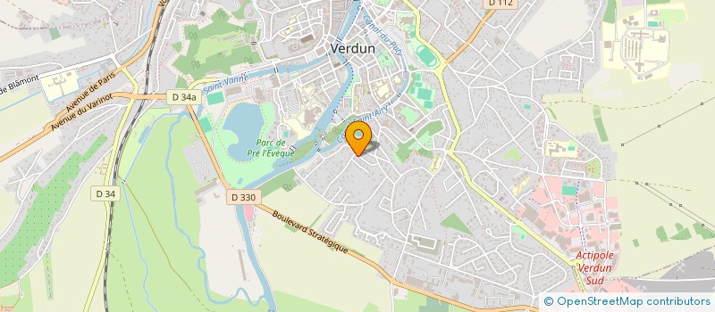 localisation de l'entreprise BLN MAJESTIC à VERDUN