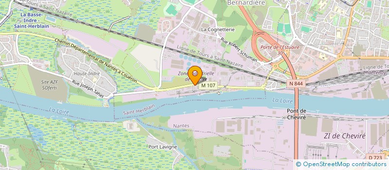 localisation de l'entreprise BLO  SAINT-HERBLAIN