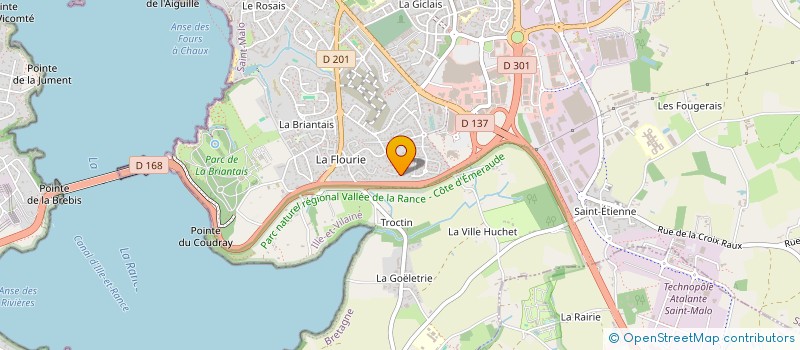 localisation de l'entreprise BLOAS  RENNES