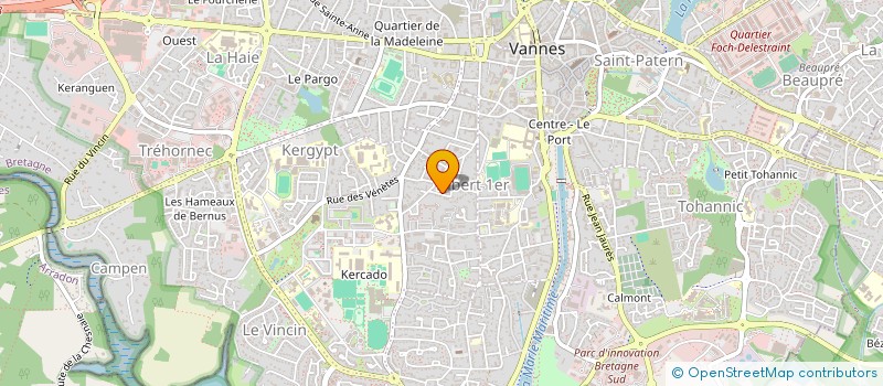localisation de l'entreprise BLOB ENJEU à VANNES