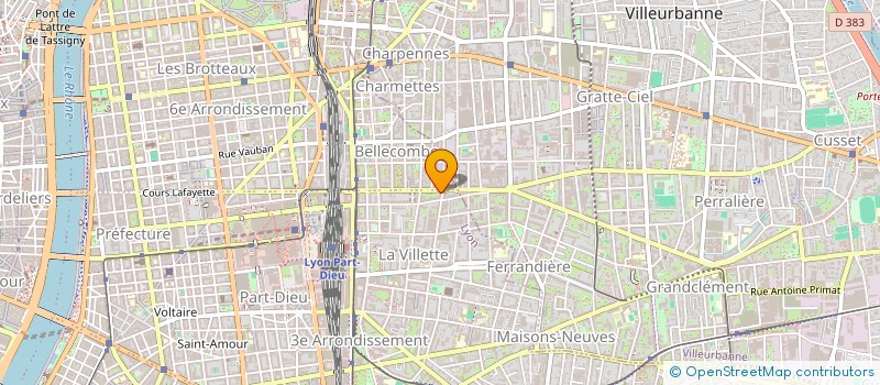 localisation de l'entreprise BLOB N TECH  LYON