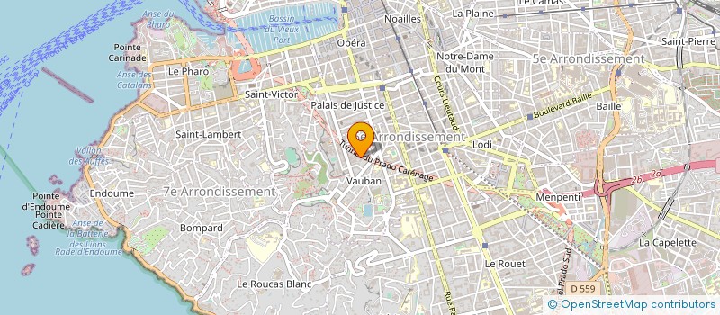localisation de l'entreprise BLOBER à MARSEILLE