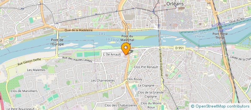 localisation de l'entreprise BLOBR  ORLEANS