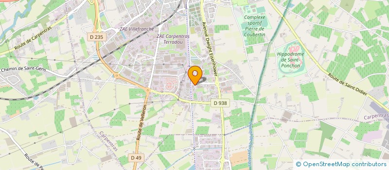 localisation de l'entreprise BLOC à CARPENTRAS