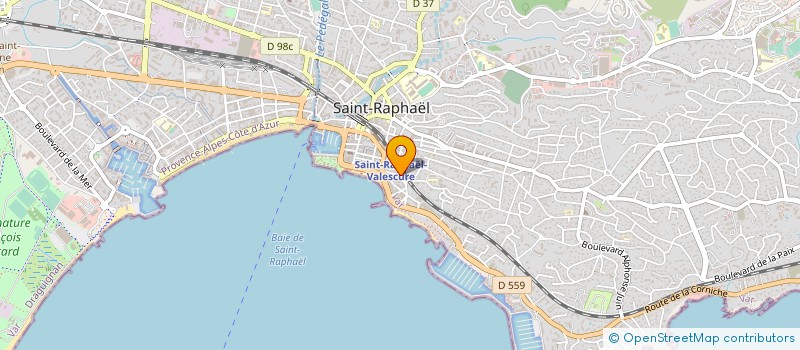 localisation de l'entreprise BLOC à SAINT-RAPHAEL