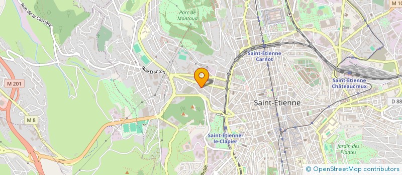 localisation de l'entreprise BLOC A BRAC  SAINT-ETIENNE