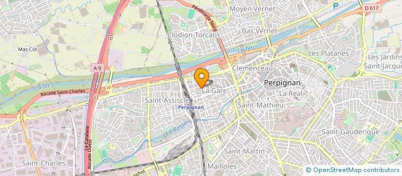 localisation de l'entreprise BLOC AUTO  PERPIGNAN