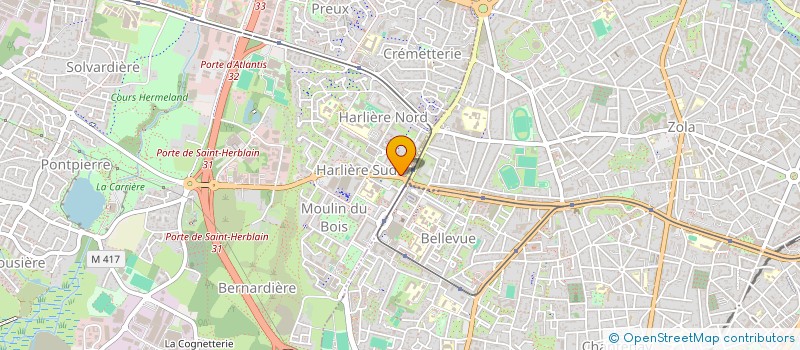 localisation de l'entreprise BLOC BARBER  SAINT-HERBLAIN