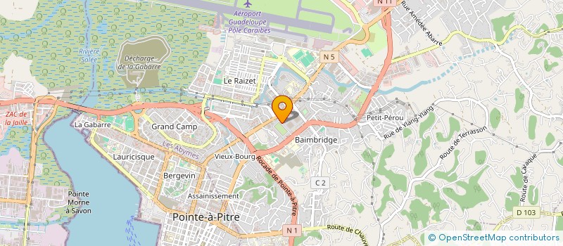 localisation de l'entreprise BLOC BTP à LES ABYMES