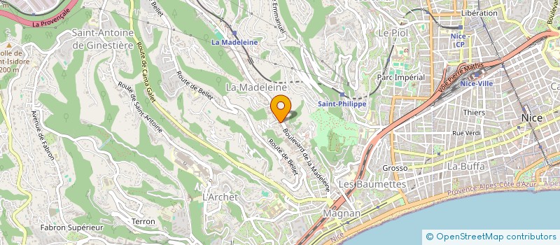 localisation de l'entreprise BLOC ETANCHE à NICE