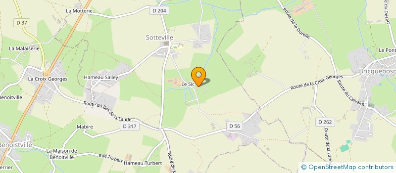 localisation de l'entreprise BLOC'HAUS  SOTTEVILLE